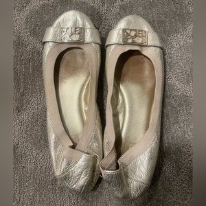 Y2K Coach ballet flats